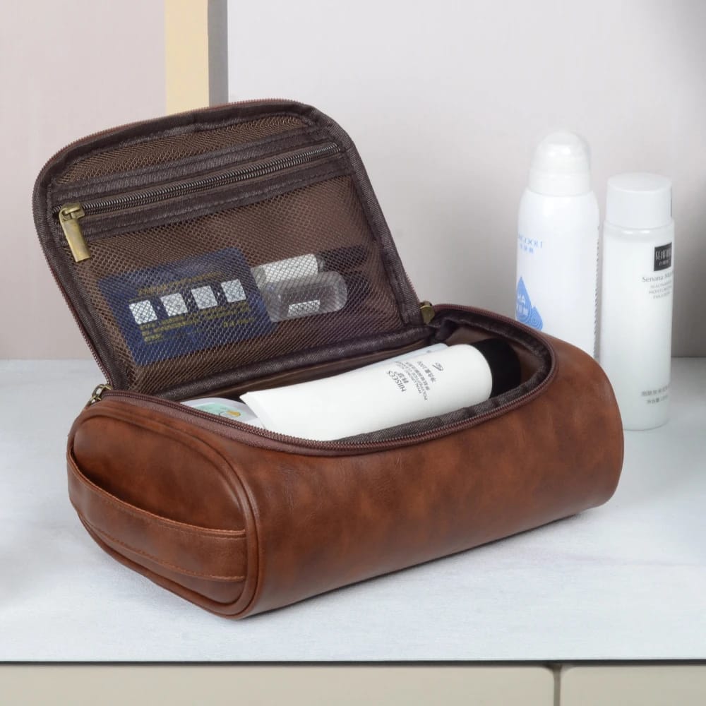 Trousse de toilette homme compacte