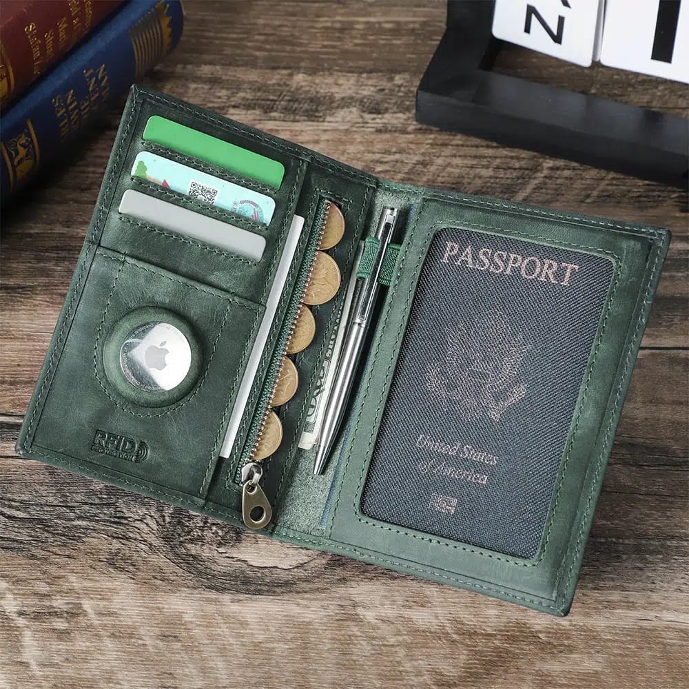 Porte-Passeport cuir homme
