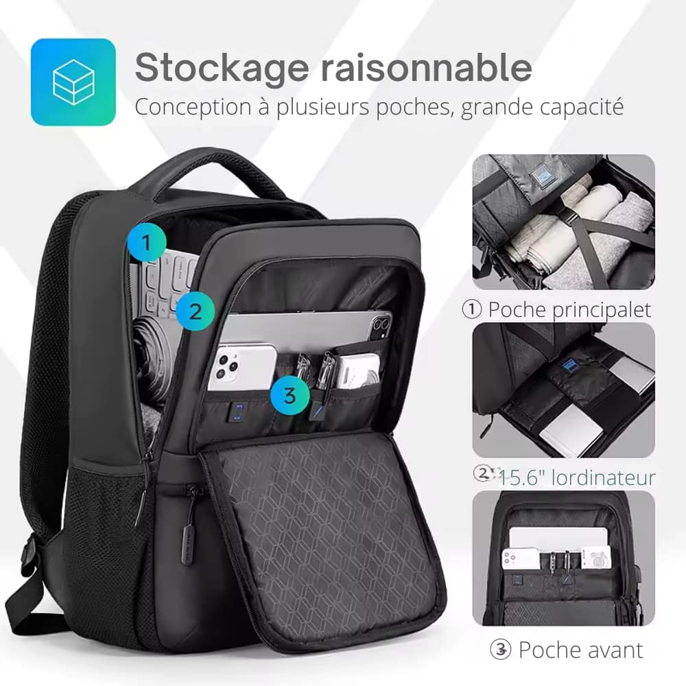Sac cabine 45x36x20 cm