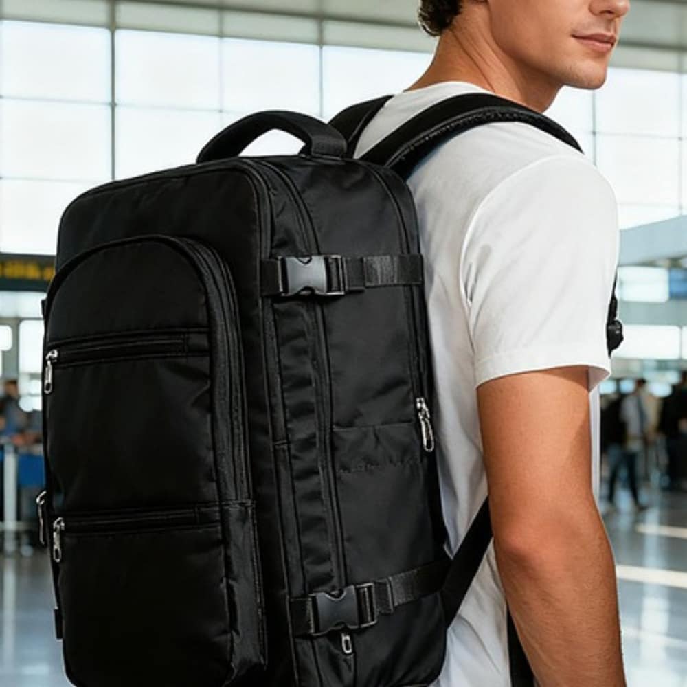 Sac de voyage avec compartiment sous vide