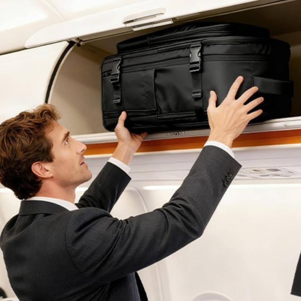 Sac de voyage avec compartiment sous vide