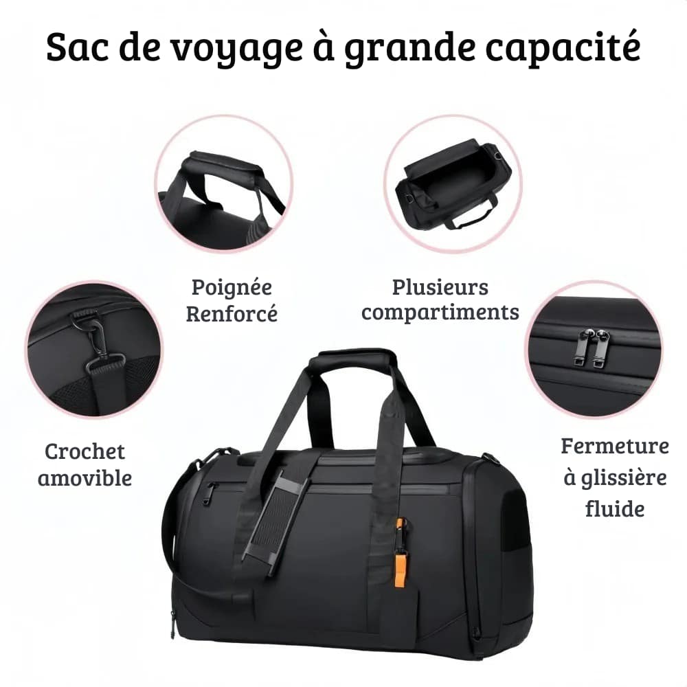 Sac de voyage EasyJet 45x36x20 cm
