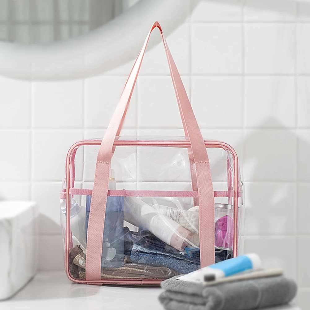 Grande trousse de toilette transparente – VeeBag™
