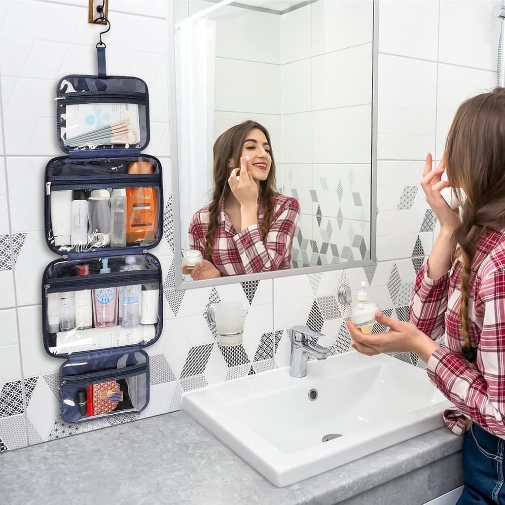 Trousse de toilette avec crochet – VeeBag™