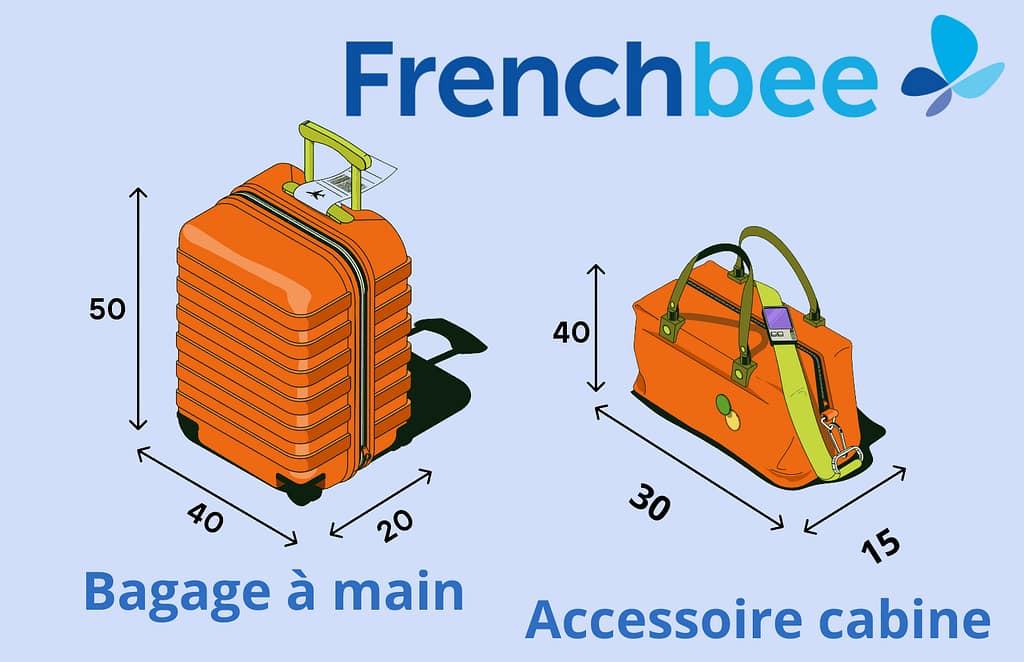 Dimension bagage cabine French Bee : Quelles sont les règles à respecter ?