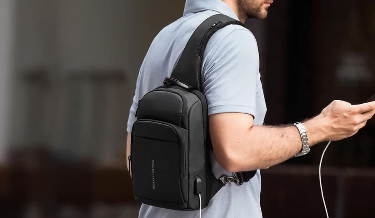 Taygeer Sac à dos de voyage pour homme et femme avec port de charge USB et pochette à chaussures