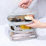 Trousse de toilette femme style transparente