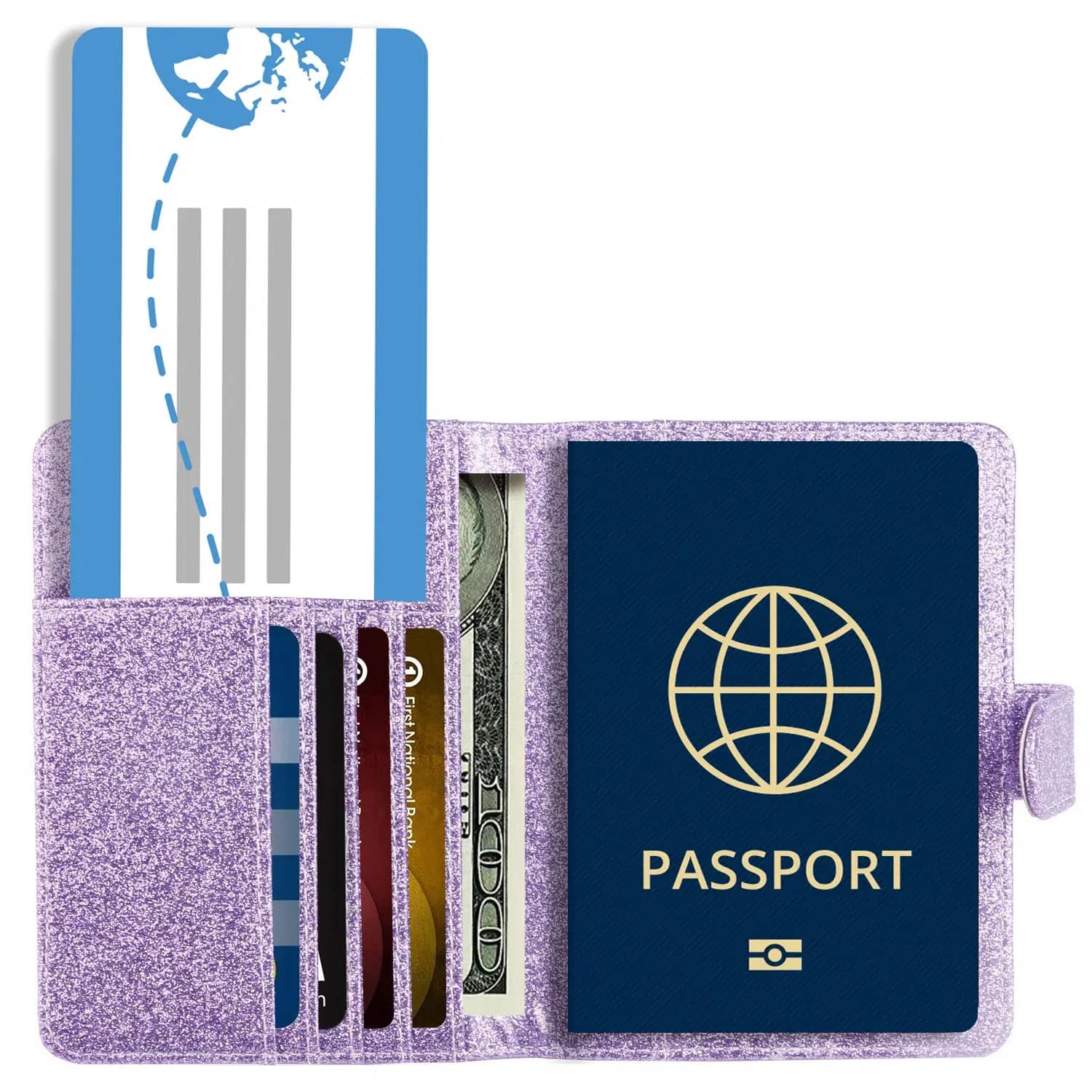 Protège-Passeport Paillette