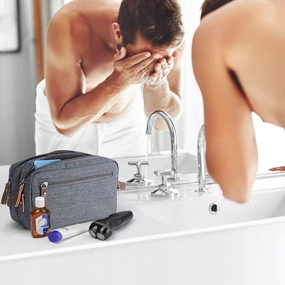 Trousse de toilette avec compartiment – VeeBag™