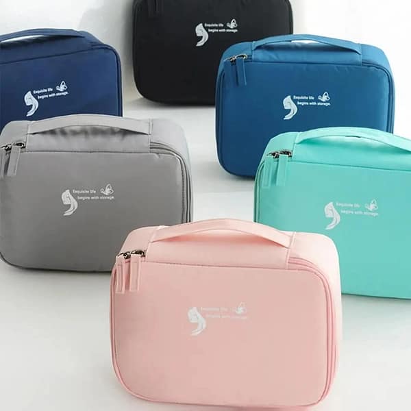 Trousse de toilette femme plusieurs compartiments – VeeBag™