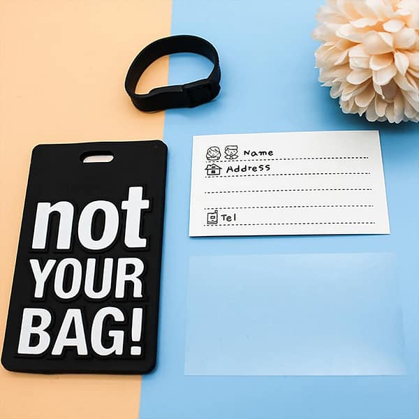 Étiquette pour valise (Not Your Bag !)