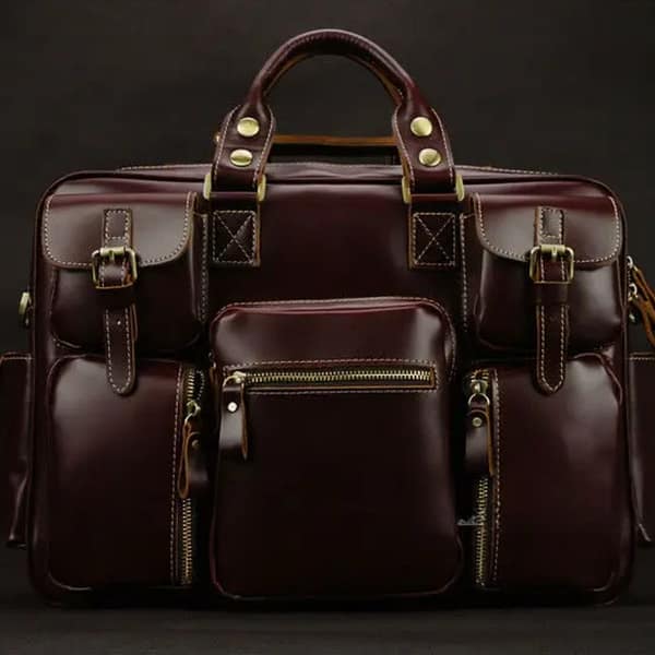 Sac en cuir de voyage pour femme