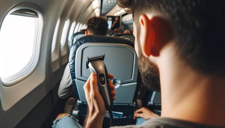 Puis-je prendre ma tondeuse dans l'avion ?