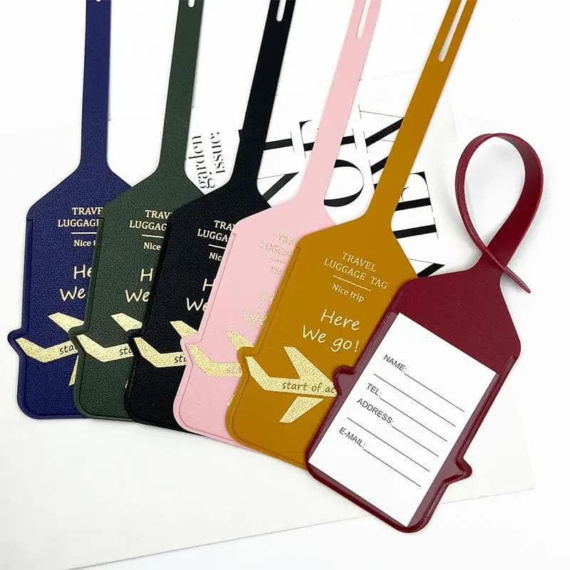 Étiquette pour bagage aéroport