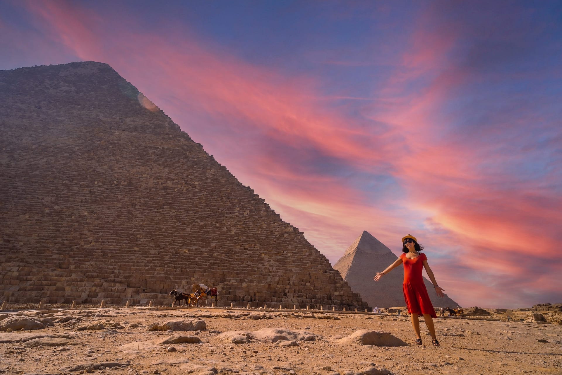 L’Égypte, l’un des pays rois des lieux historiques