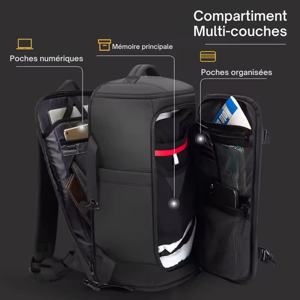 Sac à dos avec compartiment chaussures