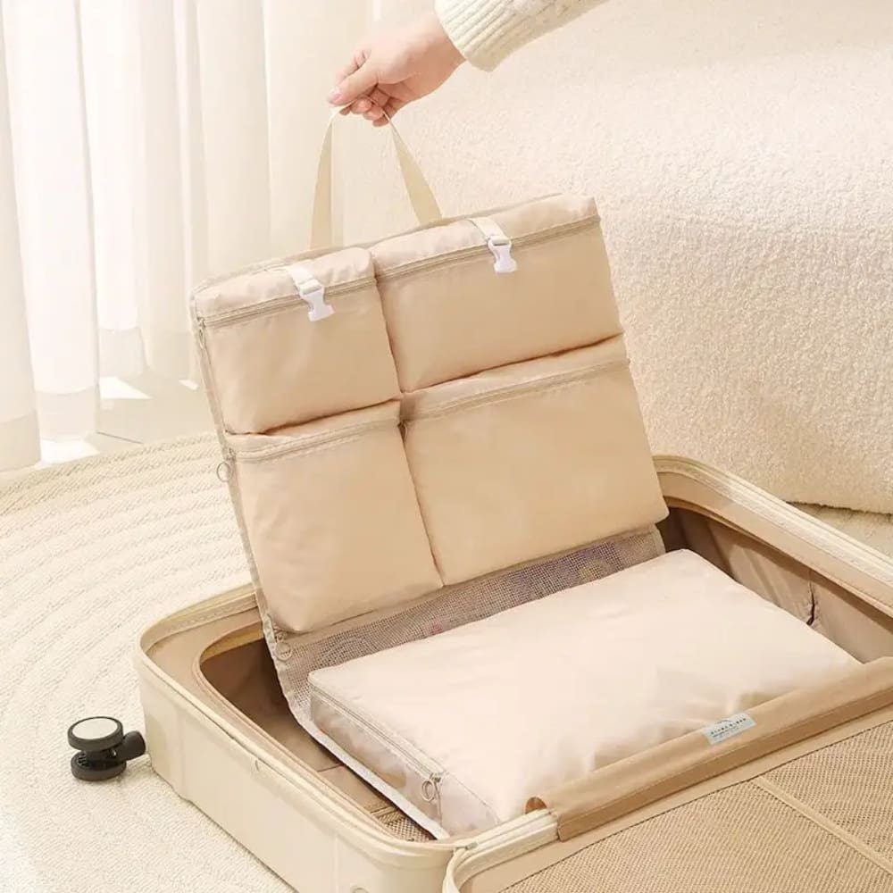 Organisateur de valise compressible