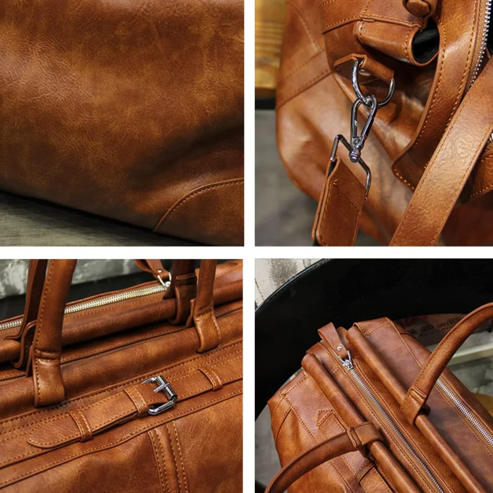 Sac en cuir de voyage