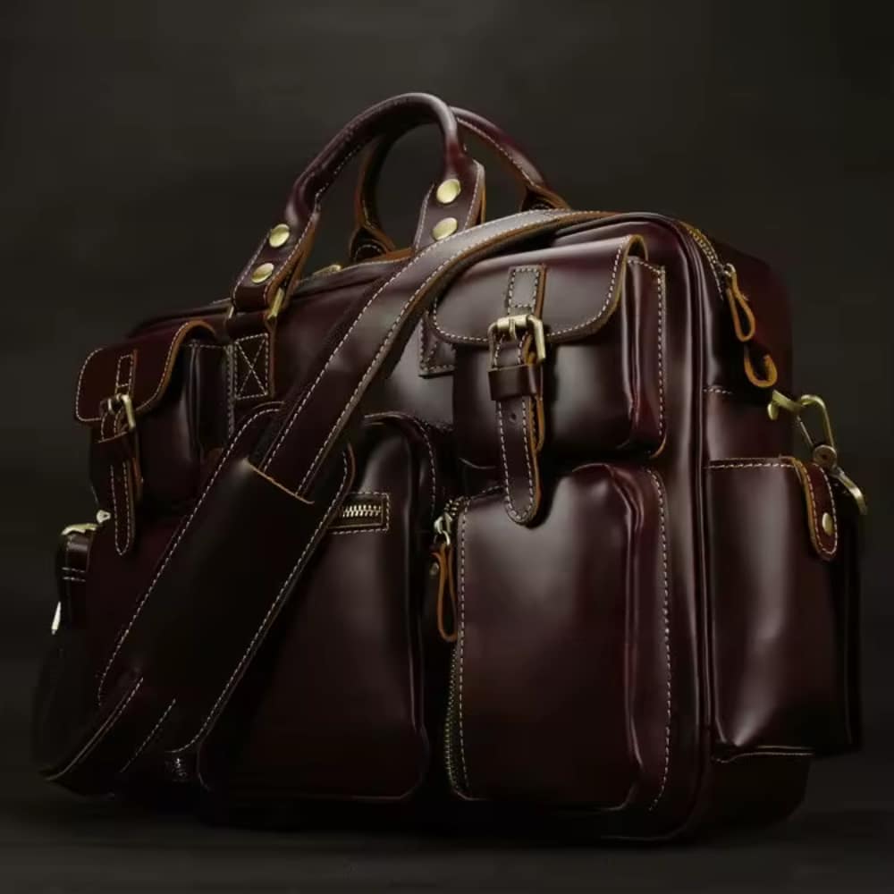 Sac en cuir de voyage pour femme