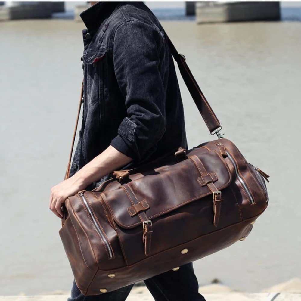 Sac de voyage homme cuir