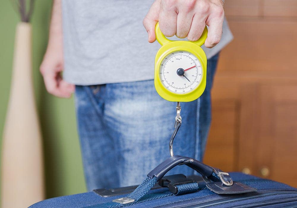 Comment connaître le poids de sa valise ?