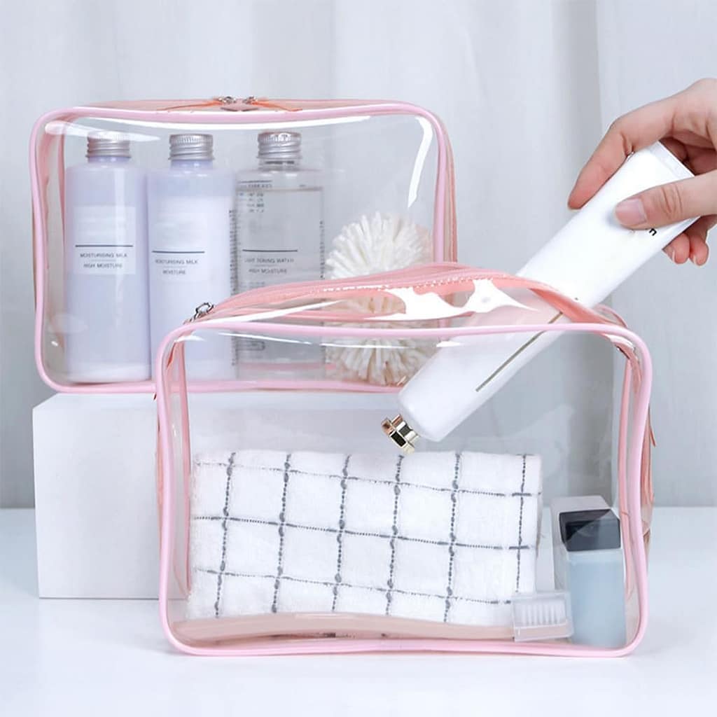 Trousse de toilette plastifiée – VeeBag™