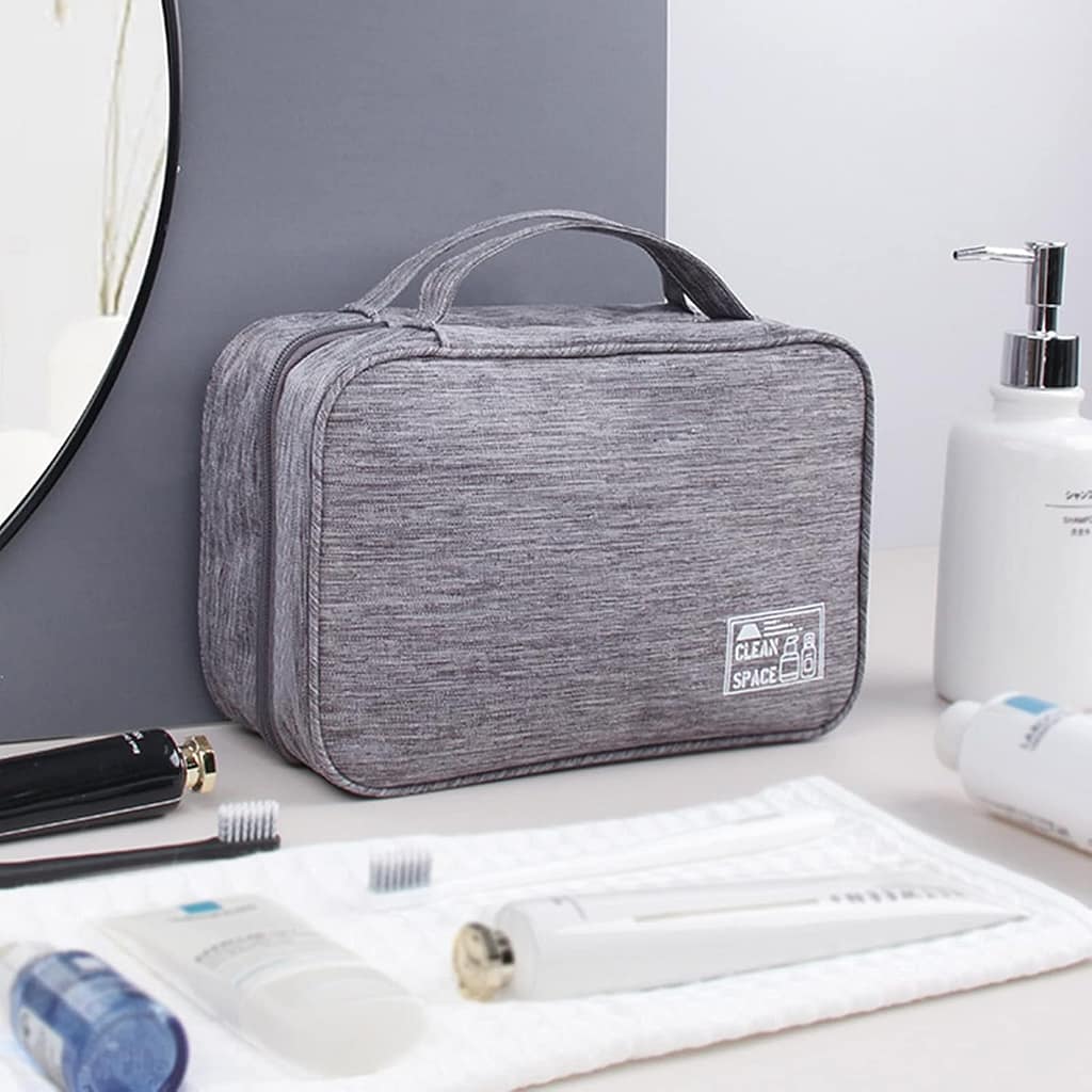 Trousse de toilette de voyage à suspendre