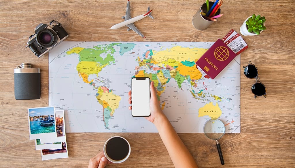 Préparer son itinéraire de voyage pour globe-trotteur