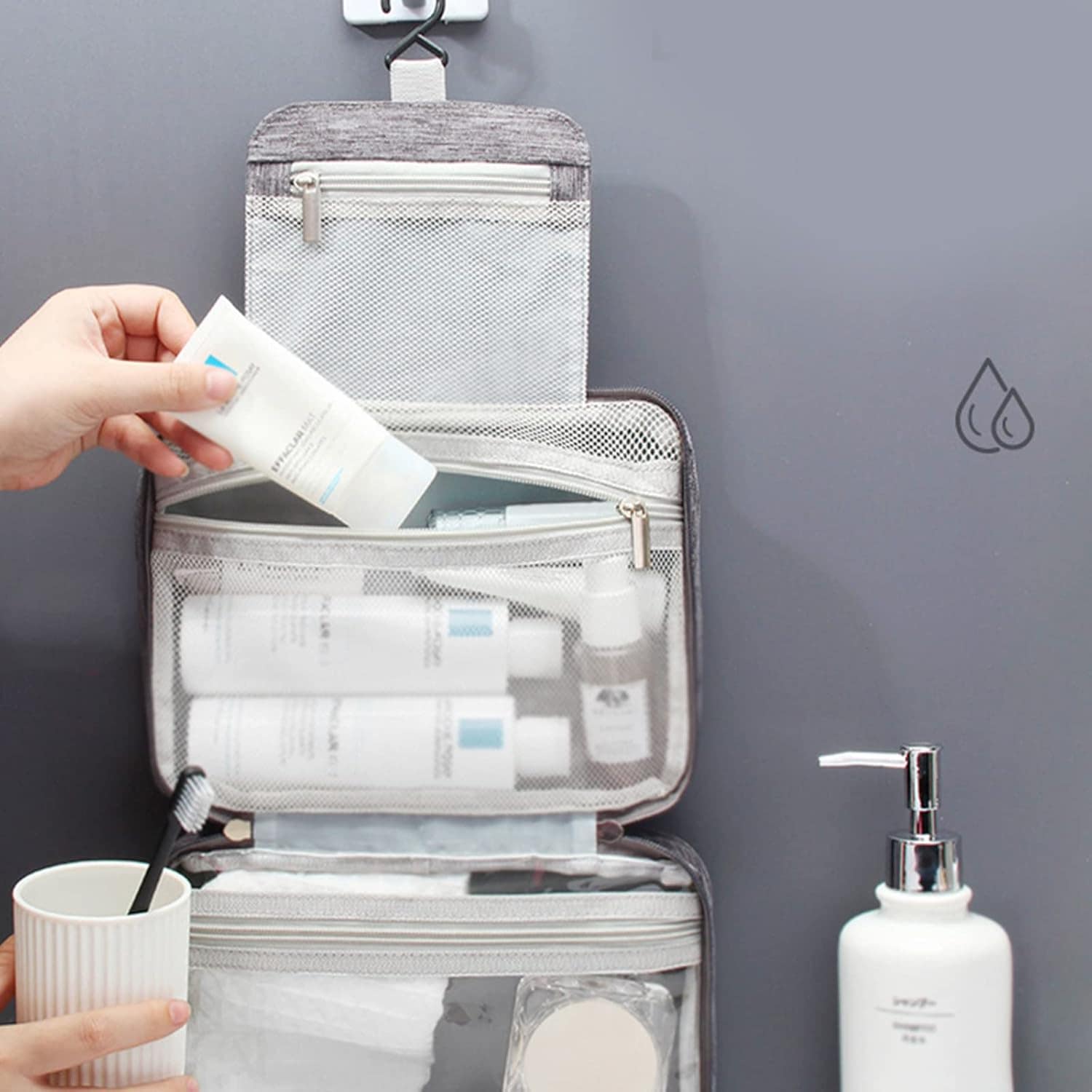 Trousse de toilette de voyage à suspendre_6
