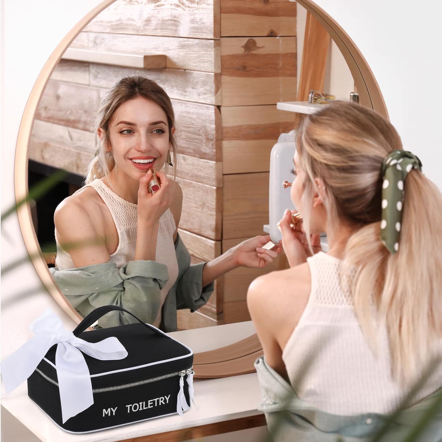 Trousse de toilette rigide pour femme – Image 3