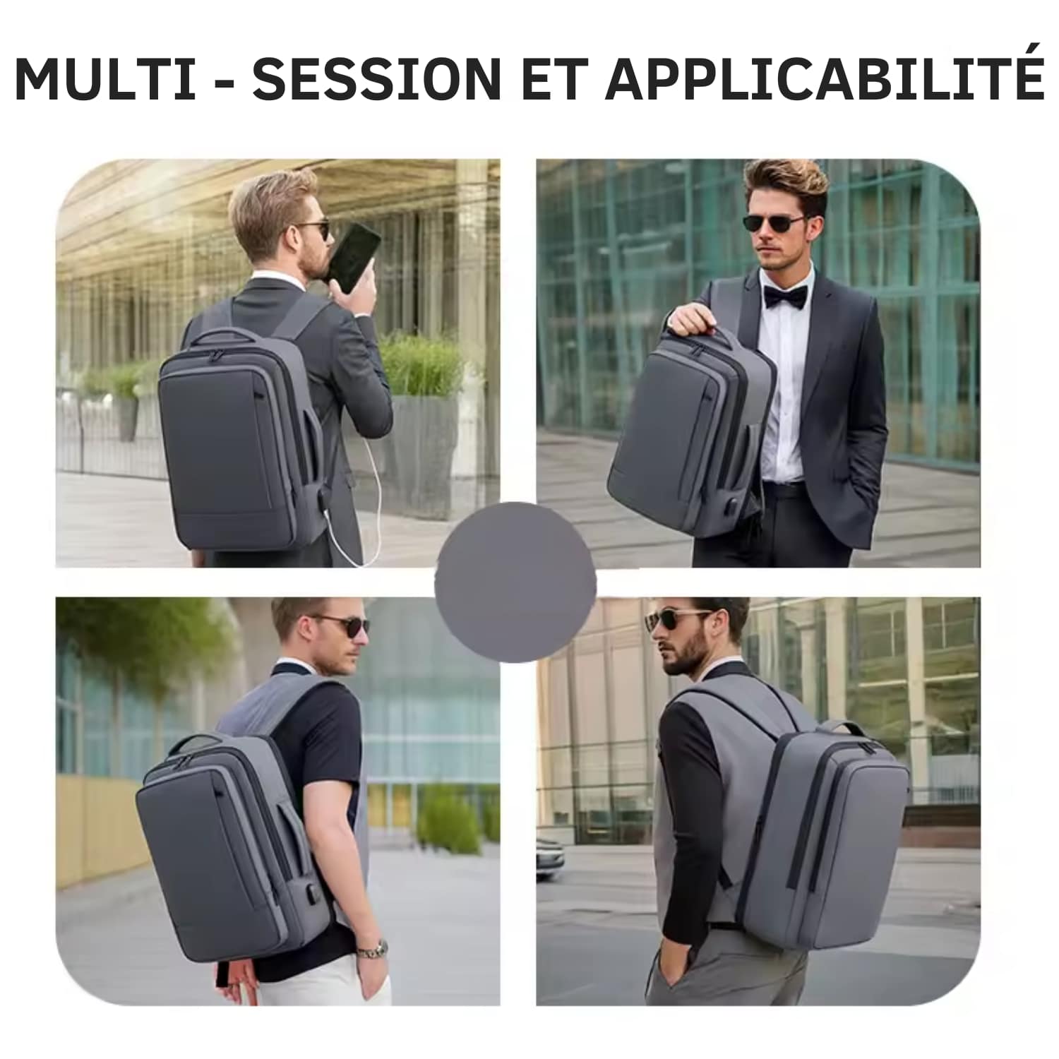 Sac à dos cabine extensible