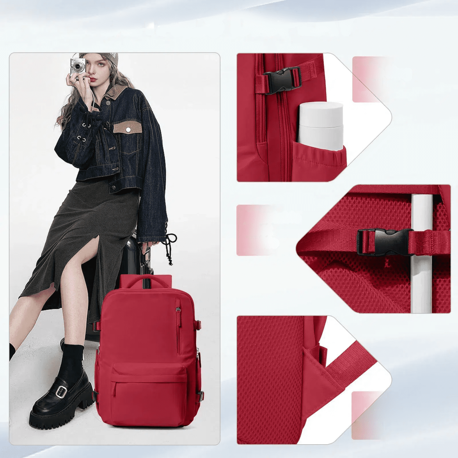 Sac à dos cabine 45x36x20