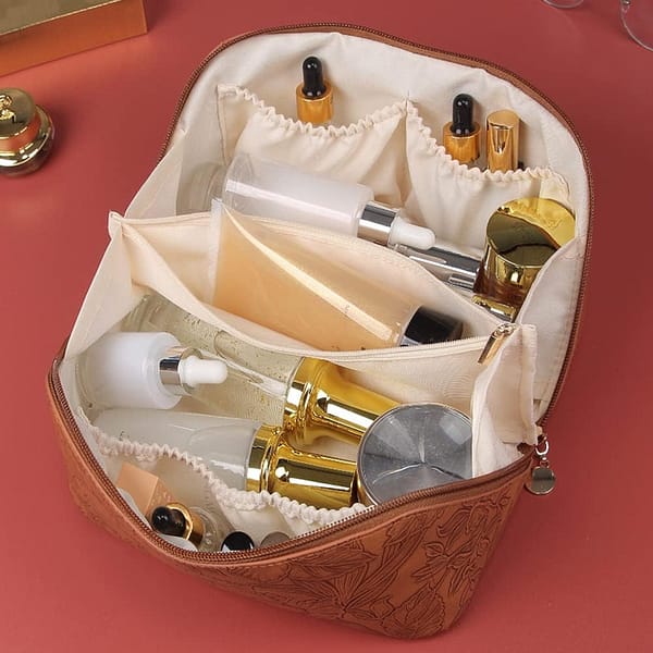 Trousse de toilette ouverture grand angle – VeeBag™