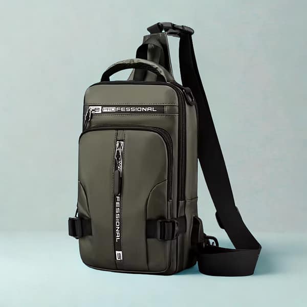 Sac bandoulière poitrine homme