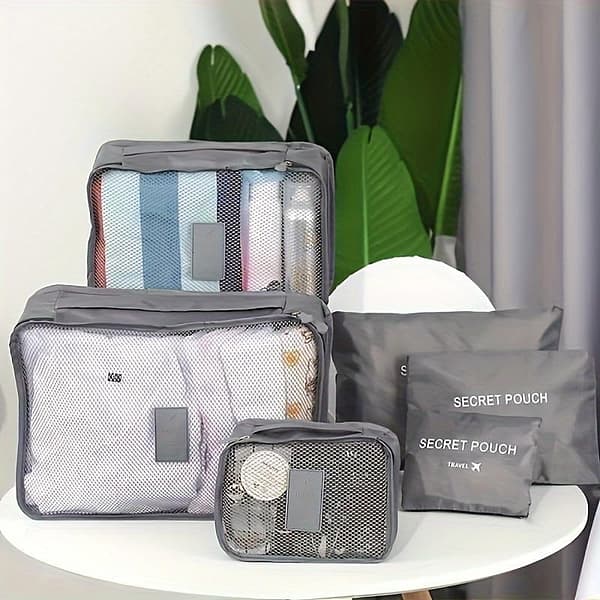 Organisateur bagage 6 pièces