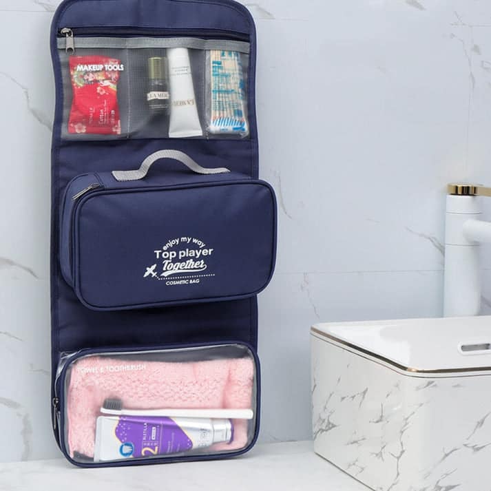 Trousse de toilette homme à suspendre