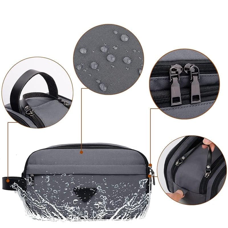 Trousse de toilette homme avec double compartiment – Image 4