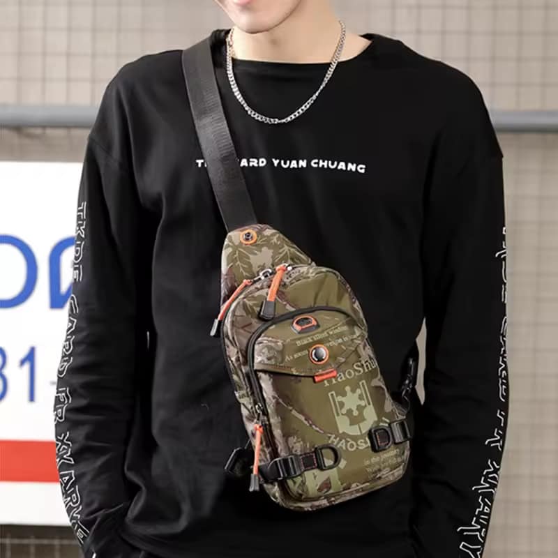 Sac à dos bandoulière militaire