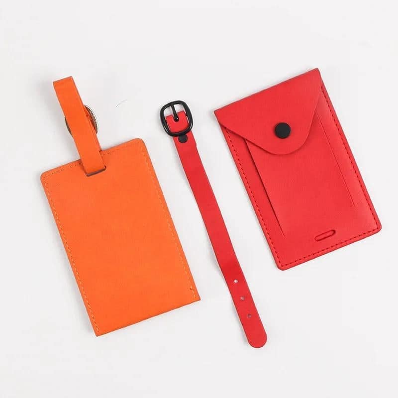 Porte étiquette pour valise