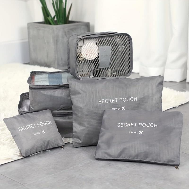 Organisateur bagage 6 pièces