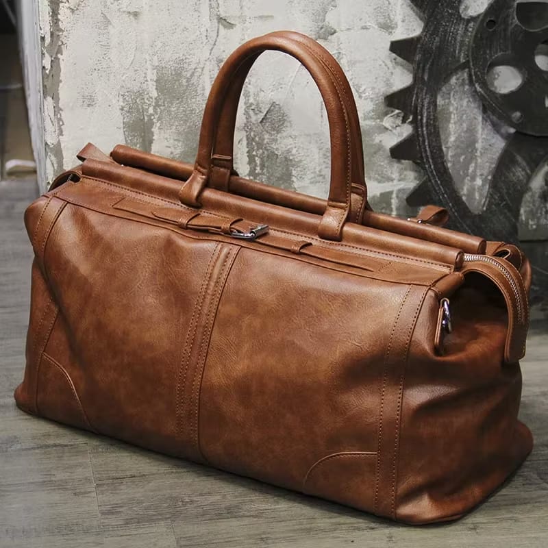 Sac en cuir de voyage