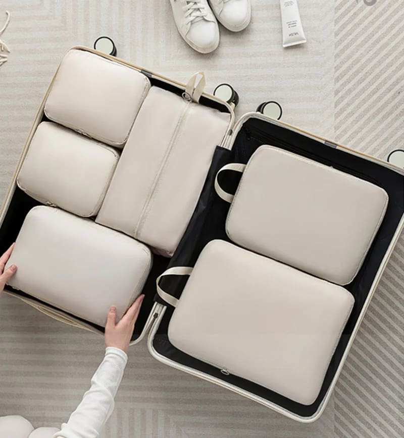 Organisateur de valise 6 pièces