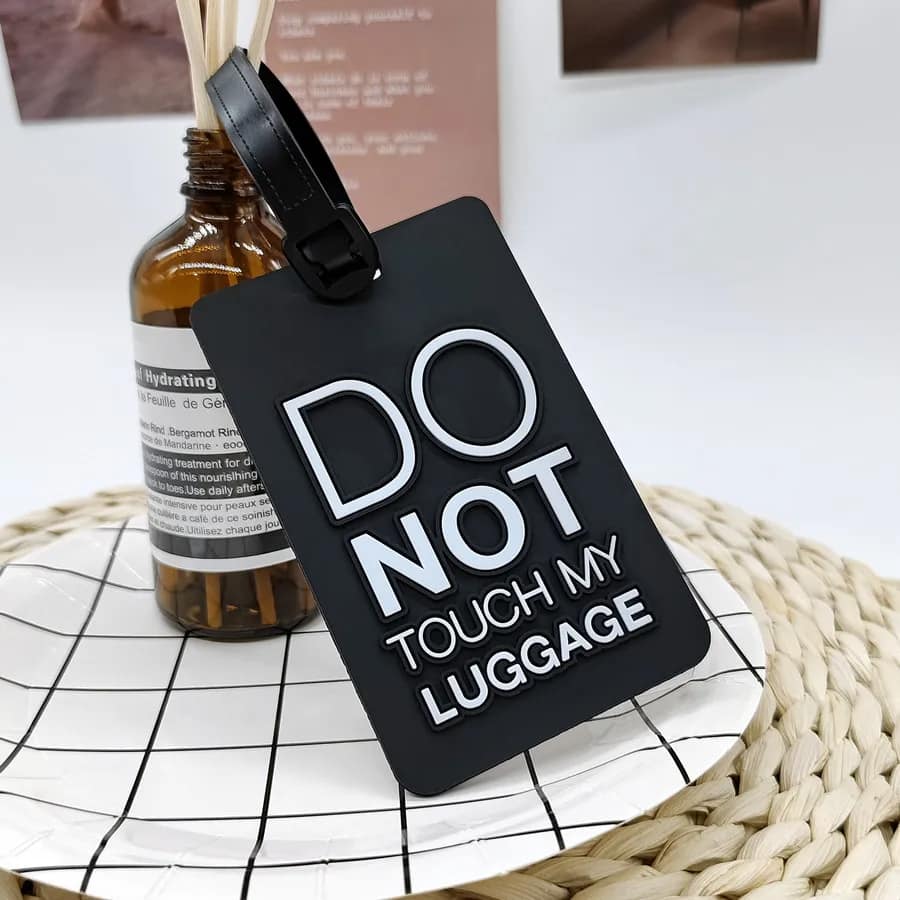 Étiquette valise aéroport